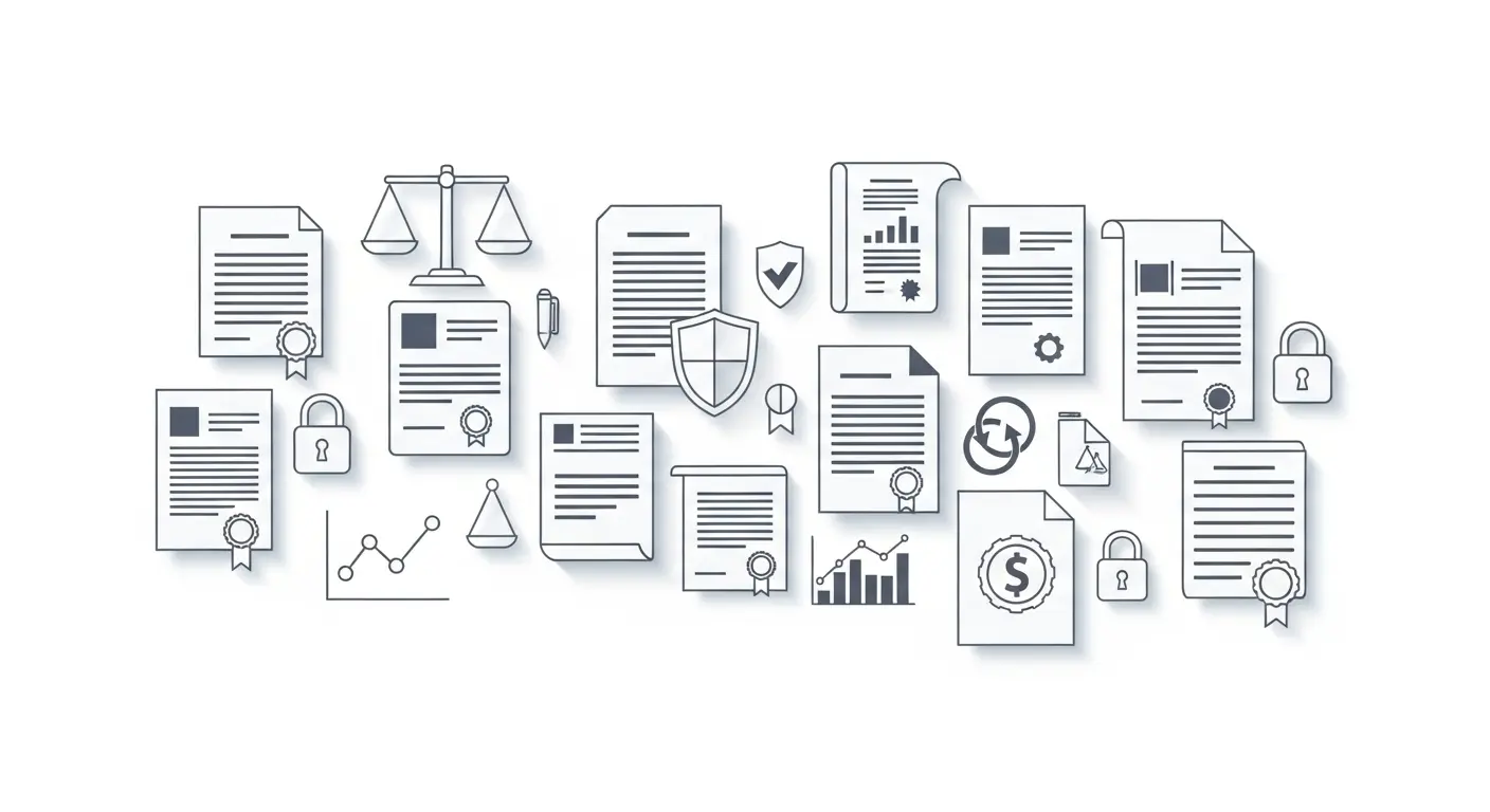 신용카드 현금화 합법 기준을 상징하는 금융 문서 이미지