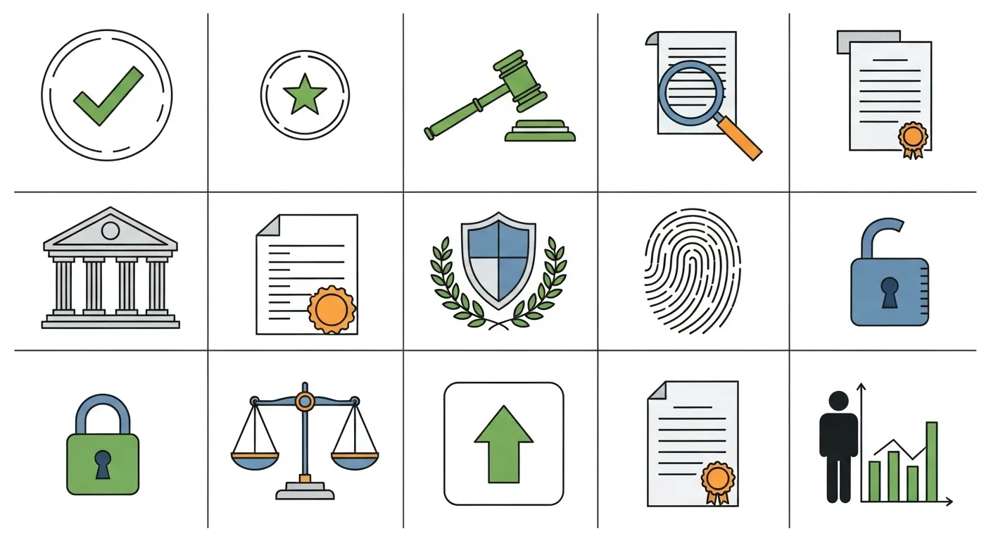 신용카드 현금화 합법 기준 체크리스트 일러스트