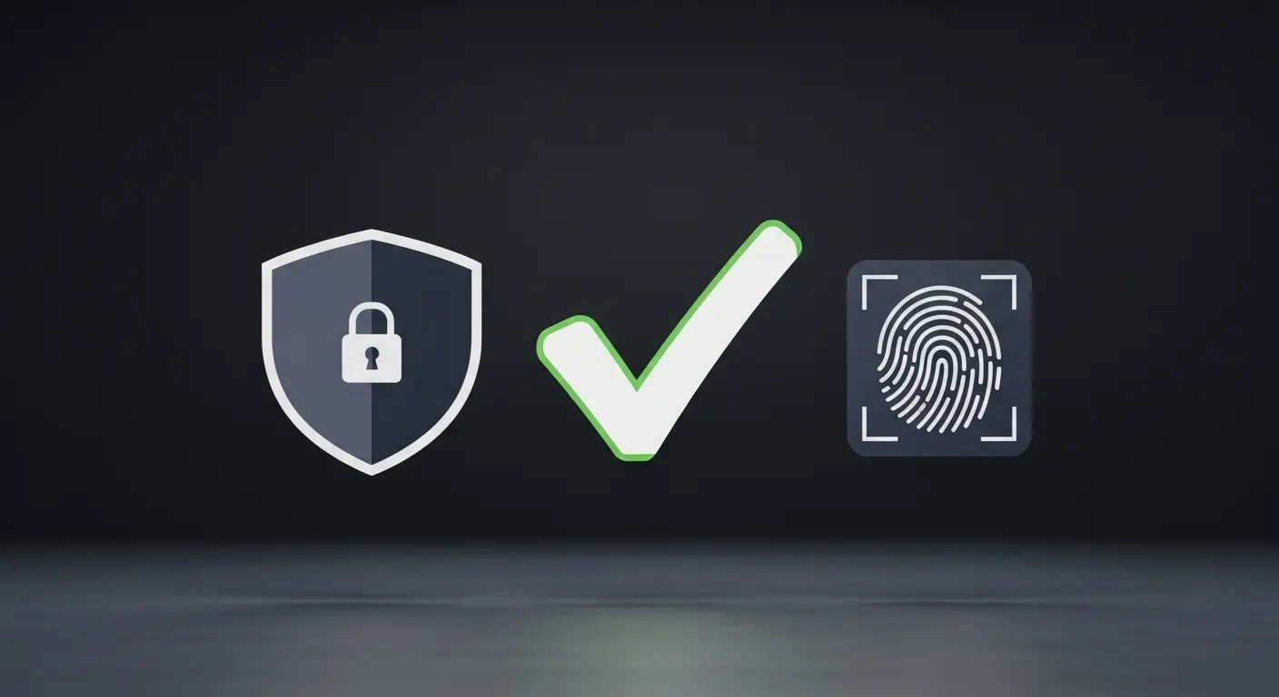 카드결제 현금화 안전 이용 기준을 상징하는 보안·체크 아이콘 이미지