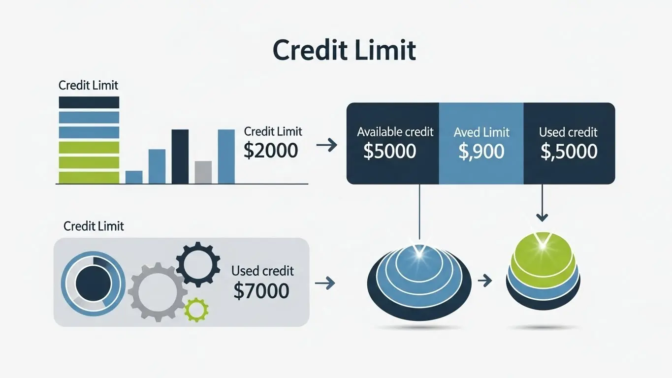 카드 한도 현금화 이해를 위한 신용카드 한도 구조 이미지