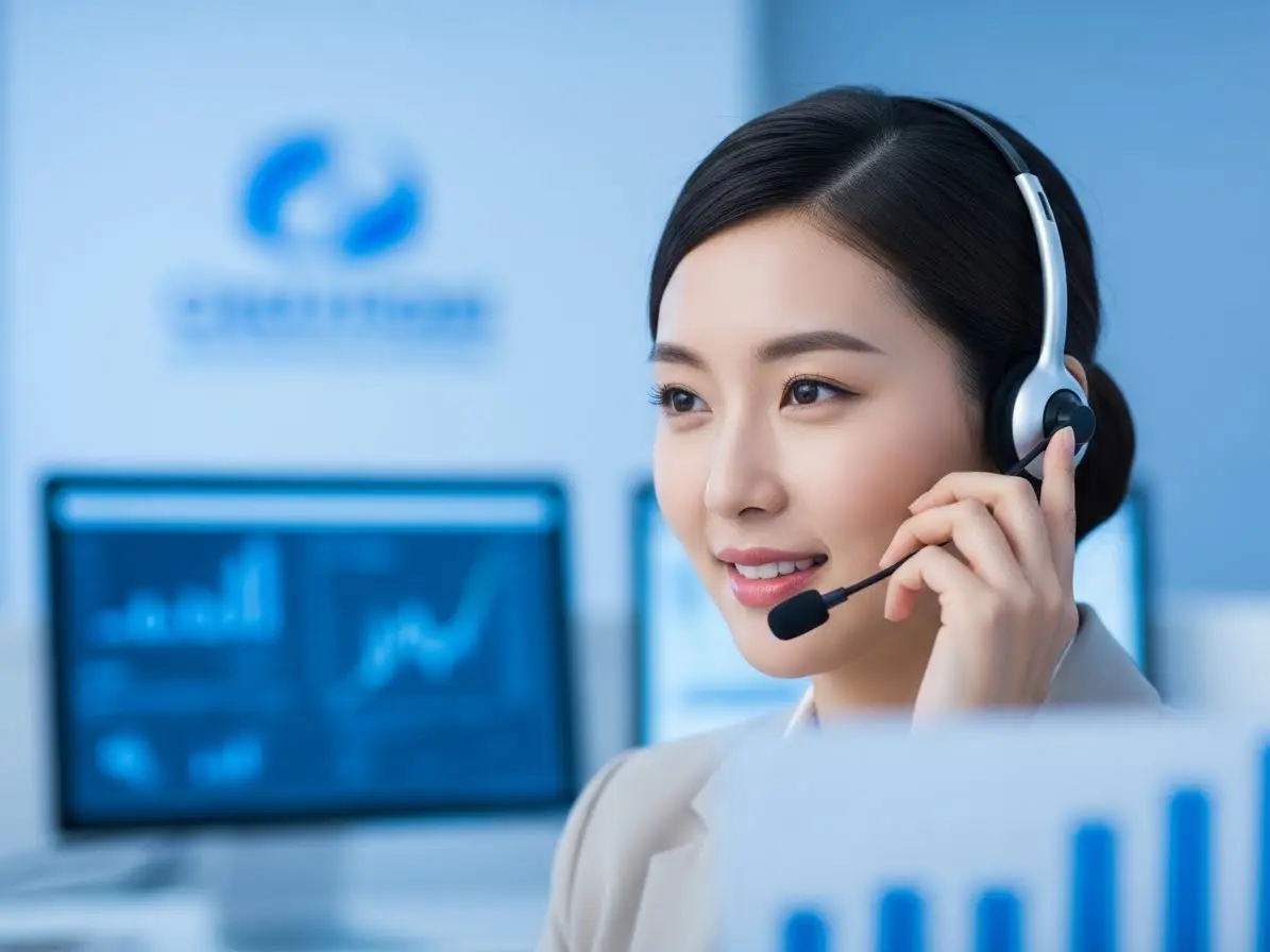 신용카드 현금화 절차를 전문적으로 안내하는 루미티켓 상담사