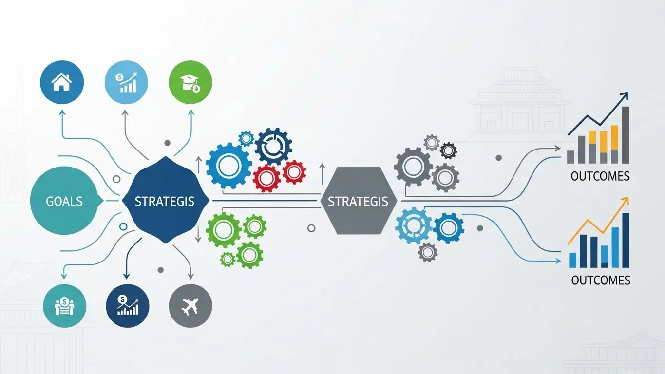 신용카드현금만들기 목표 설계를 시각화한 다이어그램