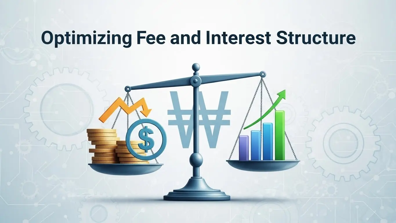 신용카드현금만들기 수수료와 이자 구조를 비교하는 차트