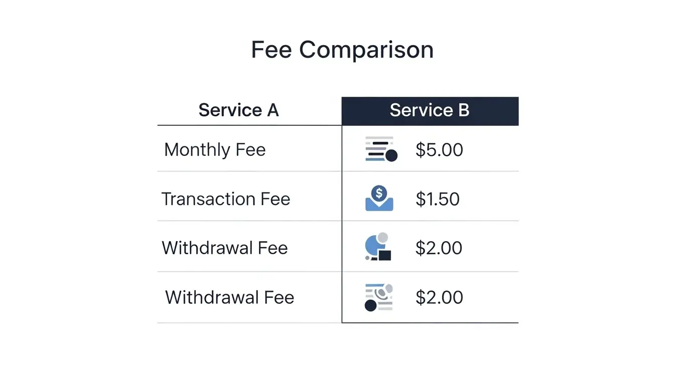 삼성 카드 현금화 수수료 비교 인포그래픽
