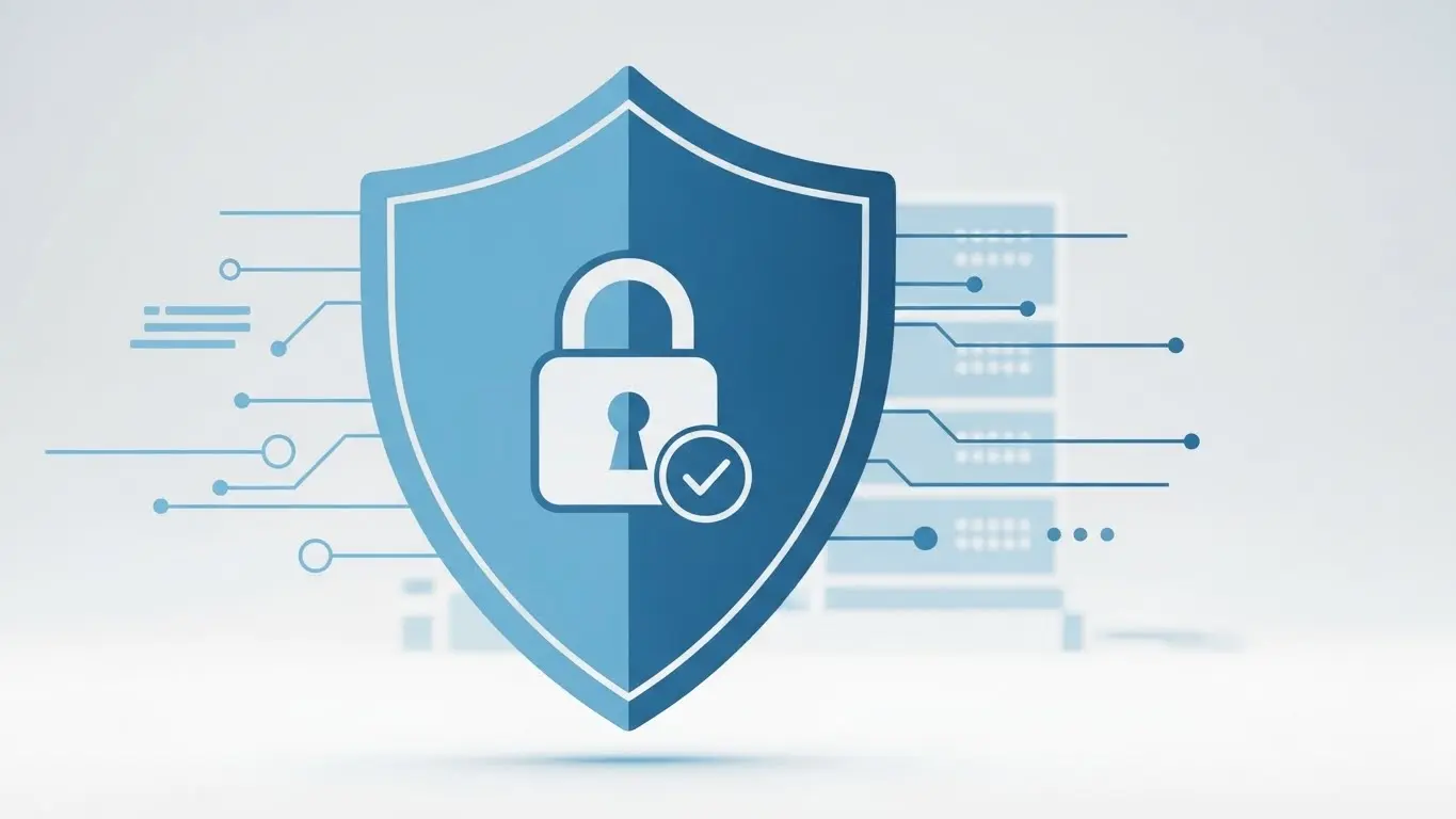 안전한 모빌카드 거래를 위한 보안 인증 및 사업자 확인 절차 일러스트