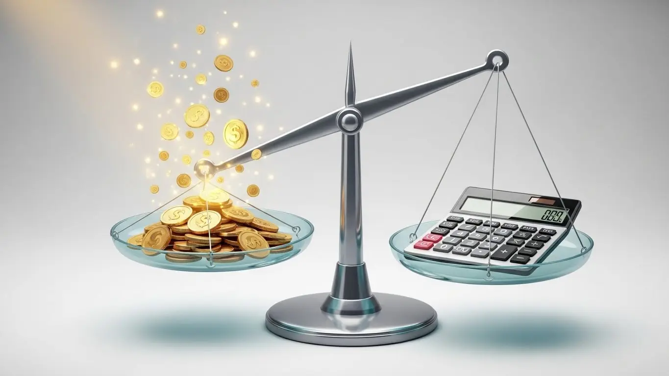 투명한 수수료 구조 분석과 비용 절감을 위한 금융 계산 이미지